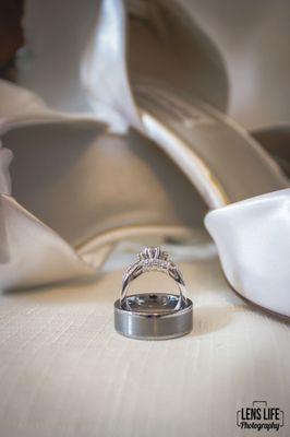 Wedding Photography - Rings & Shoes - Lens Life Photography