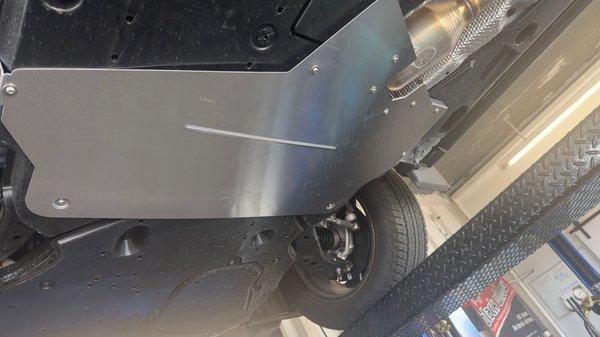 I had both of my vehicles installed with the cat shields. Very satisfied, I highly recommend Marco Muffler