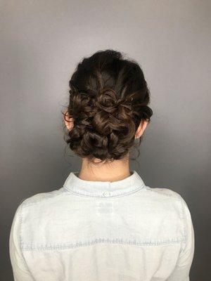 Updo by Jill.