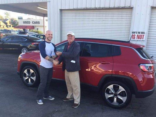 2020 Jeep Compass! Thanks Mark Posey!