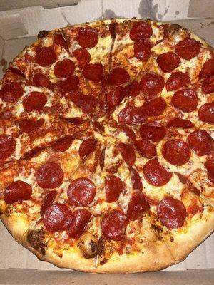 Pepperoni pizza