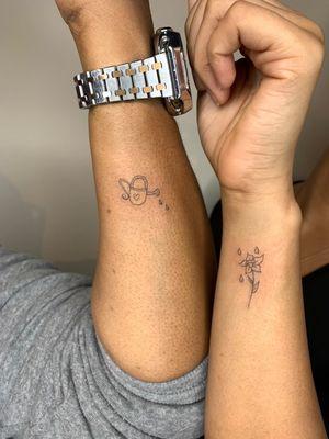 Mother-daughter tattoos