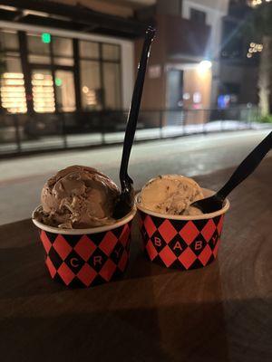 Hazelnut and cookies & cream