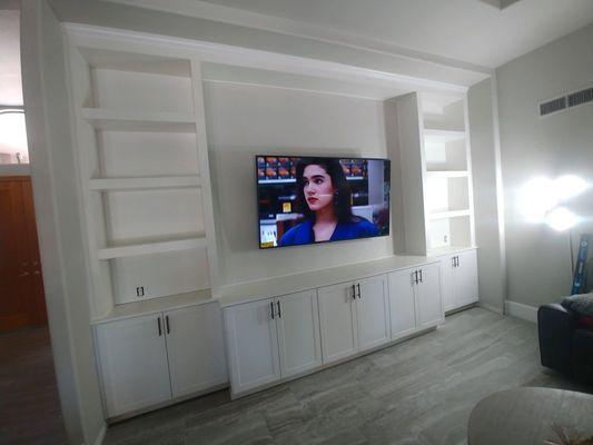 White Entertainment Center