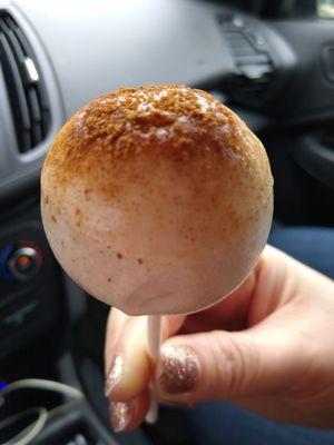 Pumpkin Cake Pop