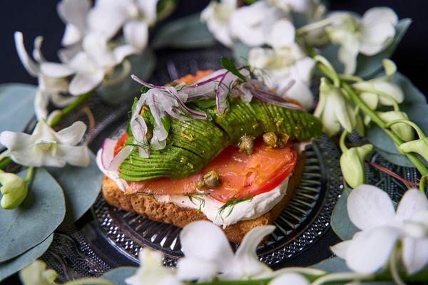 Smoked Salmon Avocado Toast