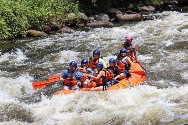 1st time rafting!