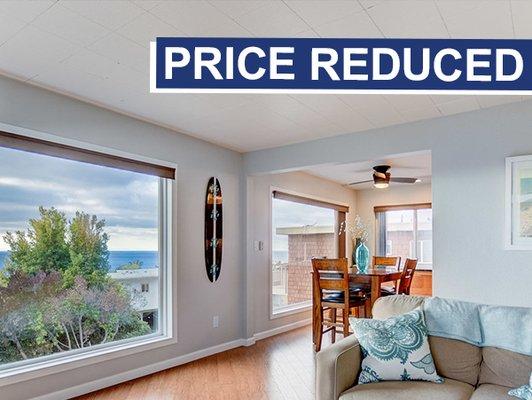 PRICE REDUCED! The ocean view condo in Del Mar,CA is now listed at $719,985! -- more info: http://gregpiza.com