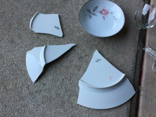 Broken china