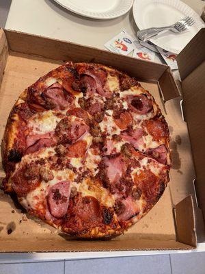 All Meat Pizza