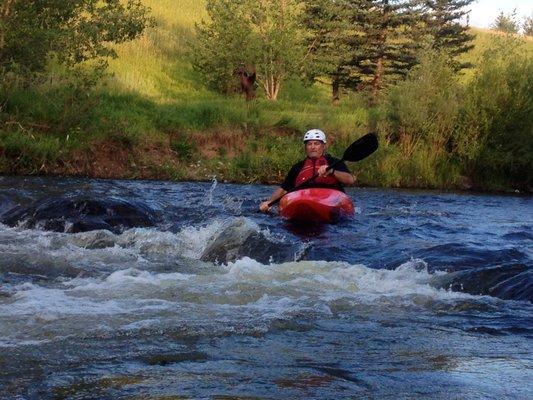 Mike comes through the Iron rapid