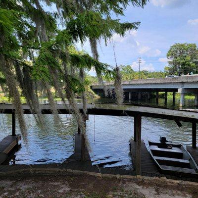 Riverside seating