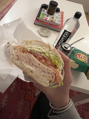 Turkey BYO Sandwich - delicious!!!