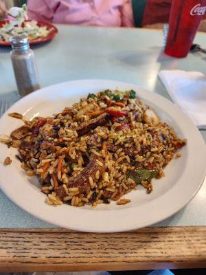 Beef stir fry