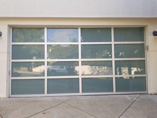 New garage door