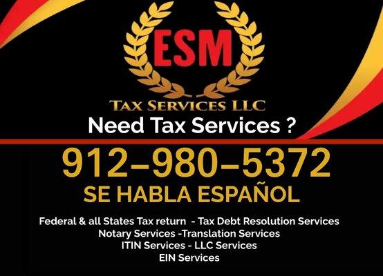 Need Tax Services???
Here to help.