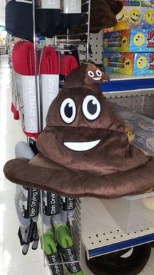 Poop emoji hat