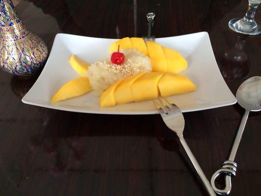 Mango and sticky rice