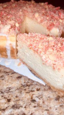 Strawberry Crunch Cheesecake