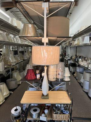 Beautifully restored lamp