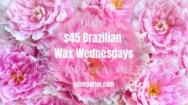 Wax Wednesday Special April 2024