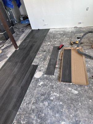 Starting a new floor