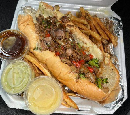 Lamb Cheesesteak