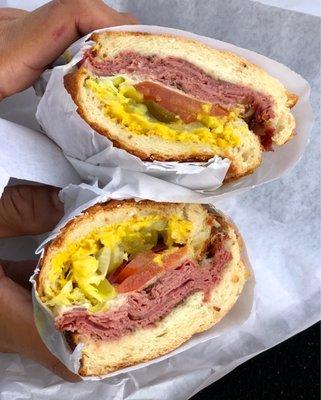 Hot Pastrami Sandwich!