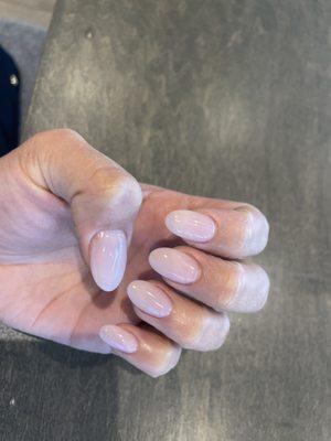 Acrylic gel, love this shape!