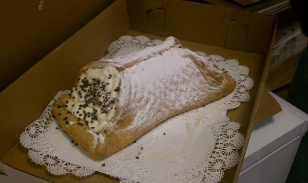 jumbo connoli with mini conolli inside