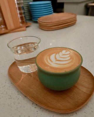 Flat white serving for here!