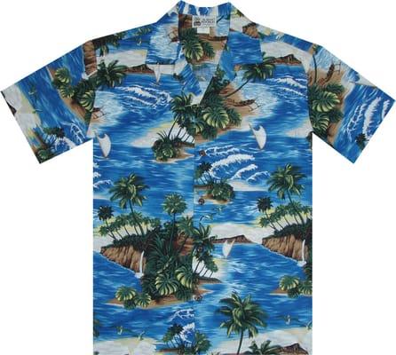 Ohana Ocean Men Hawaiian Shirts