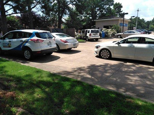 News channel 5 came out to cover a special on the car wash and it's employees.