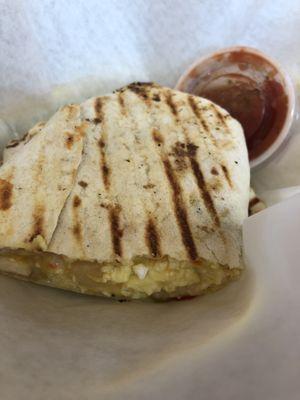 Breakfast Burrito, veggie $6