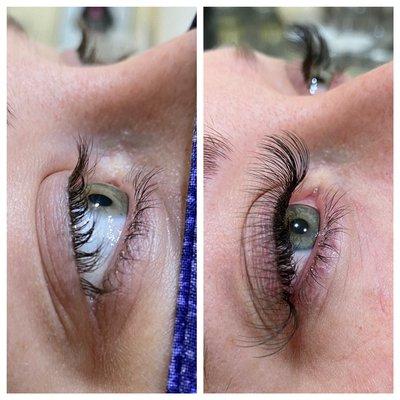 Beauty salon lash extension