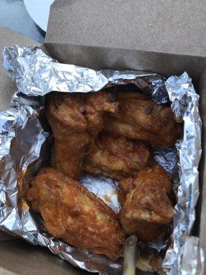 Wings to go with your pizza!!! They got em!