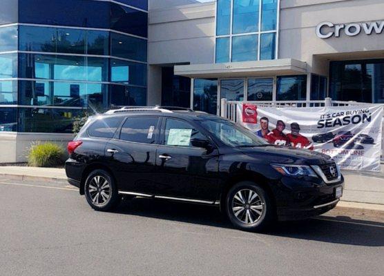 My brand new 2017 Nissan Pathfinder