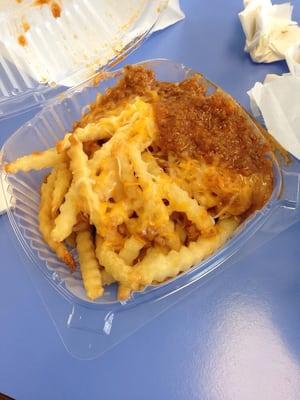 Coney cheese fries