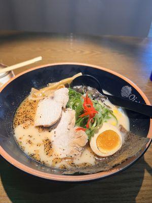 black garlic ramen