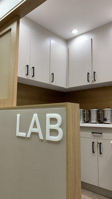 Our wax lab is where we prepare your wax warmer. Individually prepared for you every time.