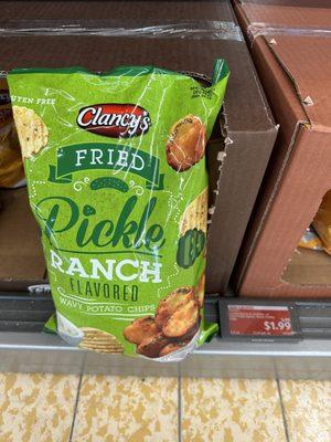 Gota grab these to try. I love dill pickle everything!