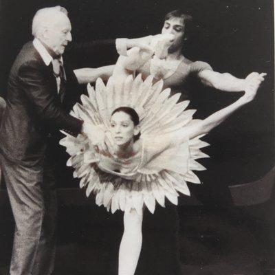 George Balanchine working with Stephanie Herman & Reda Sheta in BUGAKU