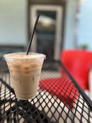 Iced chai latte