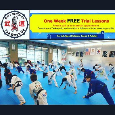 One Week Free Trial Class