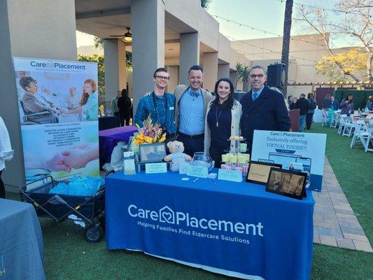 Presenting our new virtual tours at the Grossmont Gardens / Sharp health fair.