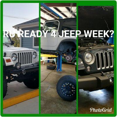 Don't miss our specials to get ready for Jeep Week at Topsail Island