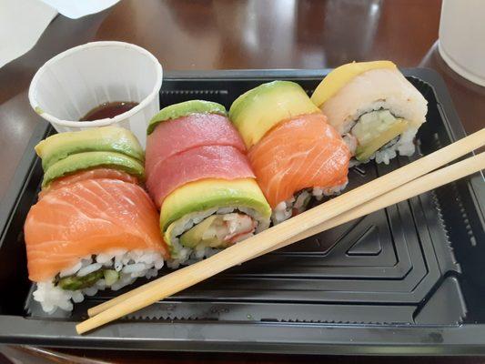 Rainbow roll