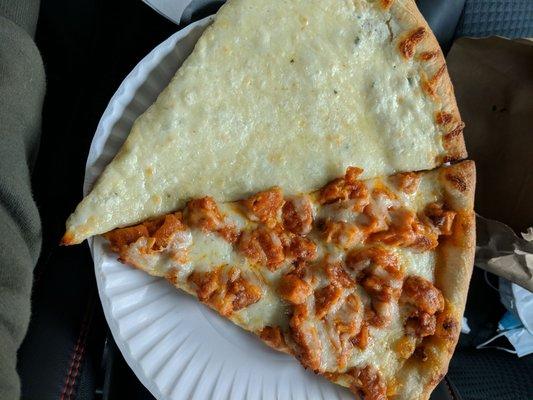 White and buffalo slice - delicious