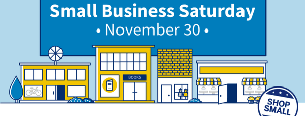 Small Biz Saturday Event on Nov 30th. From 10:00-2:00