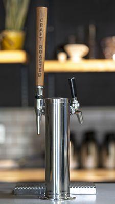 Cold brew on tap - samples available!